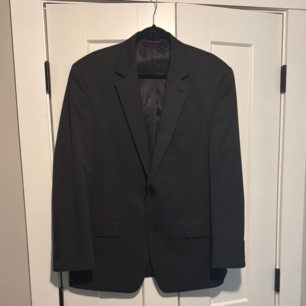 Izod Black Sport Coat Classic Blazer